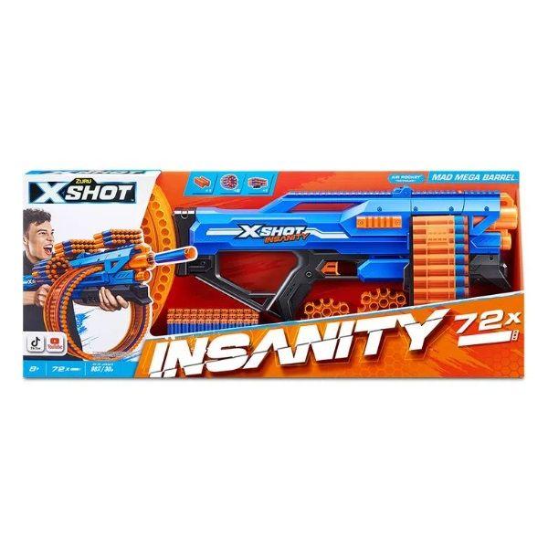 X-Shot Insanity Mad Mega Barrel 5643 - Lançadores de Dardos